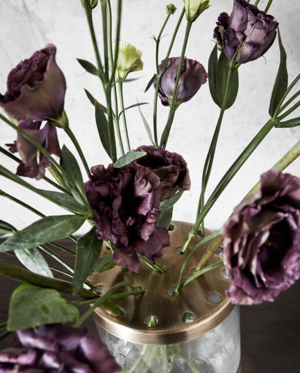 Vázy Skleněná váza BLACK L