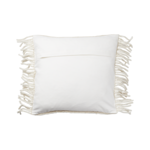 Bytový textil Povlak na polštářek TWINE white